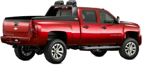 BIG RED 2008 Chevrolet Silverado HD Z71 - Rear Picture